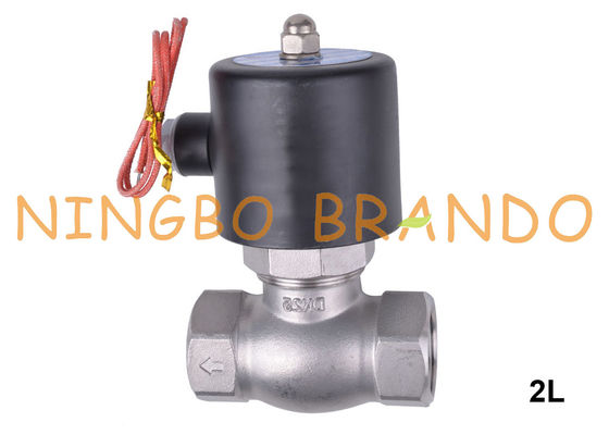 2L Series Steam Stainless Steel Solenoid Valve 1/2'' 3/4'' 1'' 1.5'' 2''