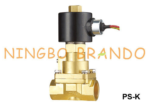 2 Way Normally Open Brass Steam Solenoid Valve 3/8'' 1/2'' 3/4'' 1''