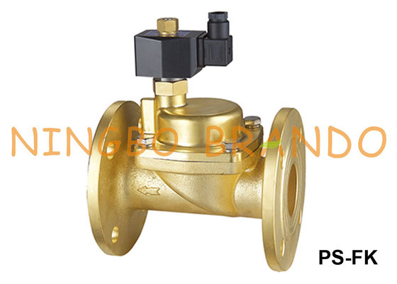 1'' 1 1/4'' 1 1/2'' 2'' Flanged Steam Brass Solenoid Valve Normally Open