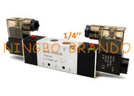 4V320-08 1/4 Inch 5/2 Way Double Coil Pneumatic Solenoid Valve