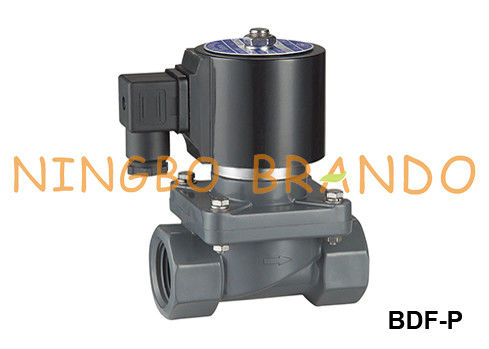 UPVC CPVC Solenoid Valve Anti Corrosive 1/2'' 3/4'' 1'' 1 1/4'' 1 1/2'' 2''