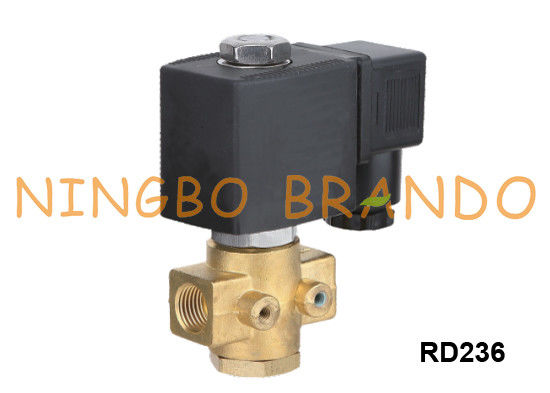 1/8'' 1/4'' M&amp;M Type RD236 Brass Solenoid Valve 2 Way Normally Open