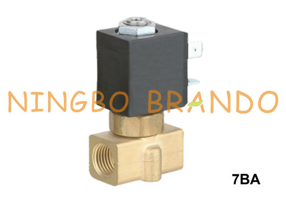 1/8'' 1/4'' 3 Way Normally Closed Brass Solenoid Valve 24V 220V