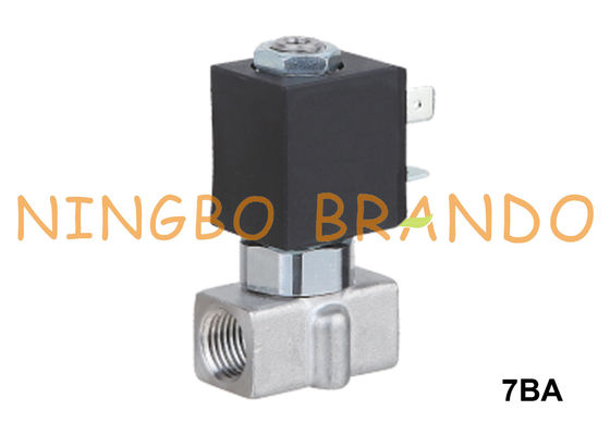 1/8'' 1/4'' 3 Way NC Stainless Steel Solenoid Valve 24VDC 220VAC