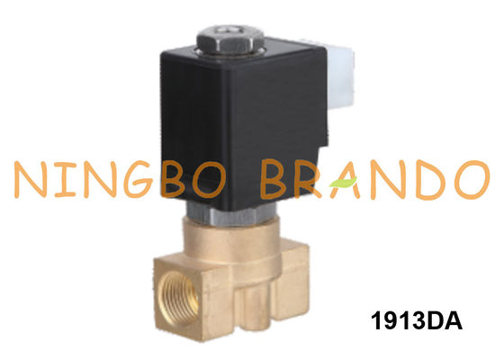 1/8'' 1/4'' 3/8'' Brass Electric Solenoid Valve 2 Way Normally Closed 24V 220V