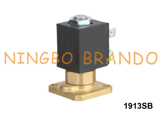 Sub Base Mounted Brass Solenoid Valve 2 Way Normally Closed 24V 220V