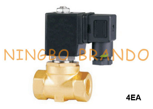 Assisted Lift Diaphragm Brass Solenoid Valve 1/4'' 3/8'' 1/2'' 24V 220V