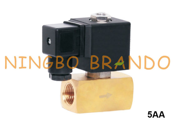 1/4'' 3/8'' 1/2'' Compact Brass Solenoid Valve 2 Way Normally Closed 24V 220V