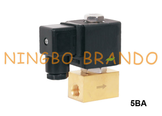 24V 220V Compact Brass Solenoid Valve 2 Way Normally Open 1/4'' 3/8'' 1/2''