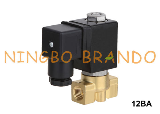 1/8'' 1/4'' 3/8'' Water Air Latching Brass Solenoid Valve 6V 12V 24V DC