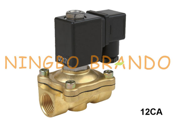 3/8'' 1/2'' 3/4'' 1'' 2-Way Brass Latching Solenoid Valve 6V 12V 24V DC