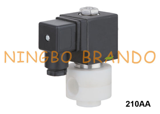 3/8'' Food Grade Safe Beer Machine Plastic Solenoid Valve 24V 220V