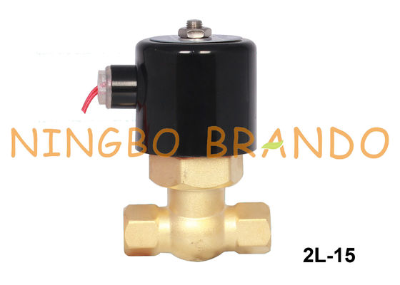 2L-15 1/2 Inch Steam Control Brass Electric Solenoid Valve 24V 220V