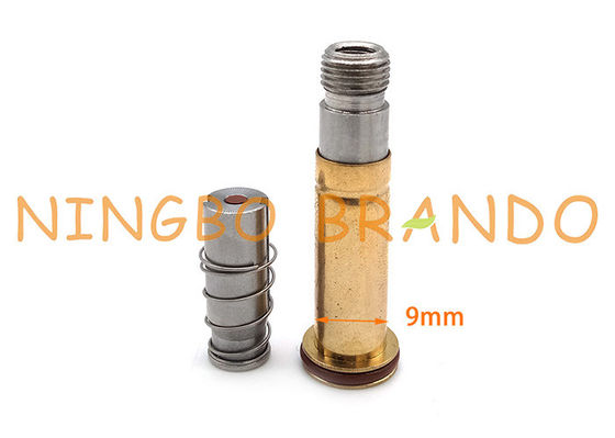 S9 3/2 Way NC Brass Thread Tube 4V Pneumatic Solenoid Valve Armature