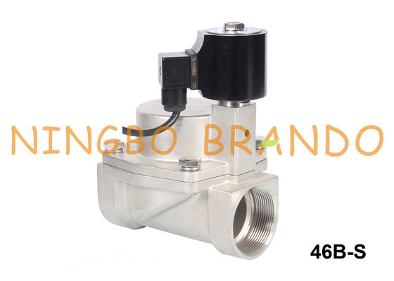 1 1/4'' 1 1/2'' 2'' Fountain Stainless Steel Solenoid Valve IP68 Waterproof