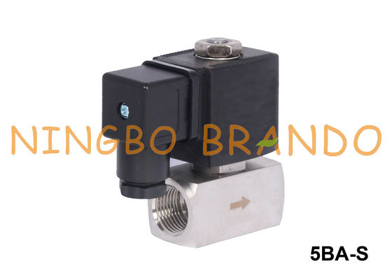 1/4'' 3/8'' 1/2'' Stainless Steel Solenoid Valve Normally Open 24V 220V