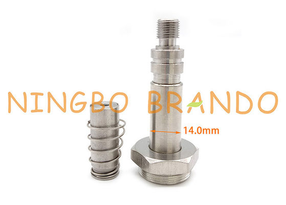Stainless Steel 14mm OD 3 Way Flow Control Solenoid Valve Armature