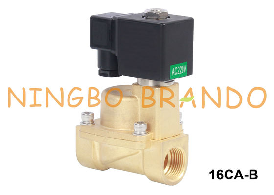3/8'' 1/2'' 3/4'' 1'' Hot Water And Steam Brass Solenoid Valve 24V 220V