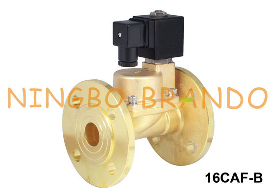 Brass Steam And Hot Water Solenoid Valve 1 1.5 2 Inch Flanged 24 220 Volt