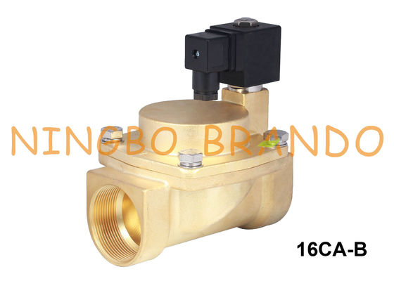 1 1/4'' 1 1/2'' 2'' Hot Water And Steam Brass Solenoid Valve 24V 220V