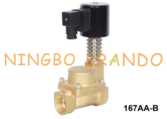 3/8'' 1/2'' 3/4'' 1'' Hot Water Brass Solenoid Valve 12V 24V 110V 220V