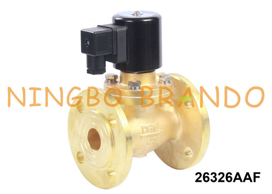 1'' Flanged Steam And Hot Water Brass Solenoid Valve 24V 220V