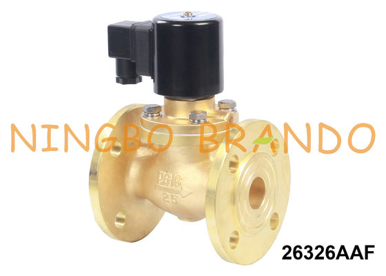 1.5'' Flanged Brass Solenoid Valve For Steam And Hot Water 24V 220V
