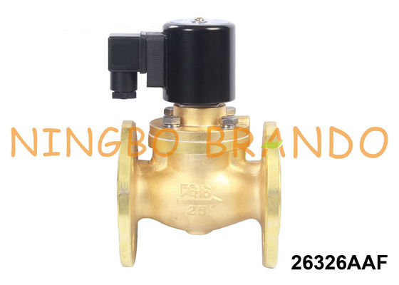 2'' Flanged Hot Water And Steam Brass Solenoid Valve 24VDC 220VAC