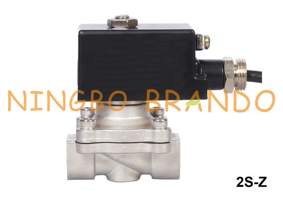 1/2'' Stainless Steel Explosion-Proof Solenoid Valve 24VDC 220VAC