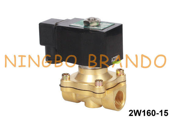 1/2 Inch 2 Way Normally Closed Water Brass Solenoid Valve 24V 220V