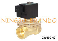1 1/2'' 2 Way Electric Brass Solenoid Valve Water 24V DC 220V AC