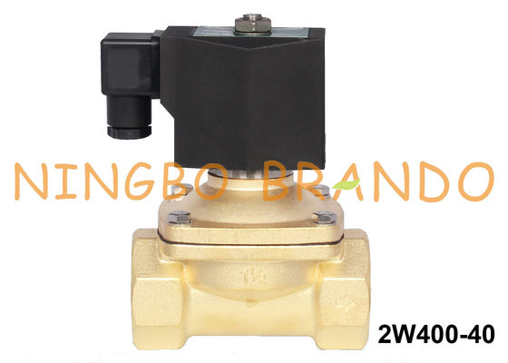 1.5'' Water Brass Solenoid Valve 2 Way Normally Closed 24V 220V