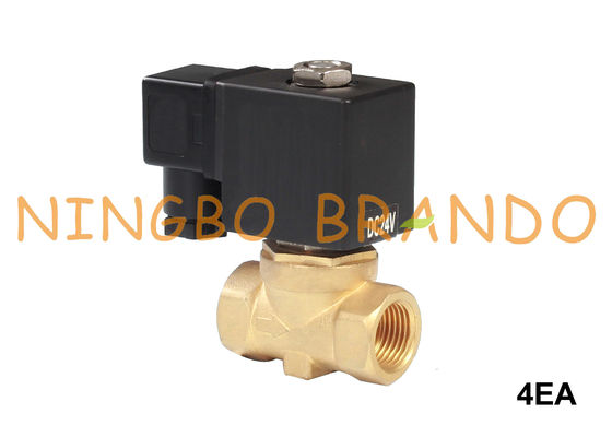 2/2 Way Diaphragm Pilot Operated Brass Solenoid Valve 1/4'' 3/8'' 1/2''