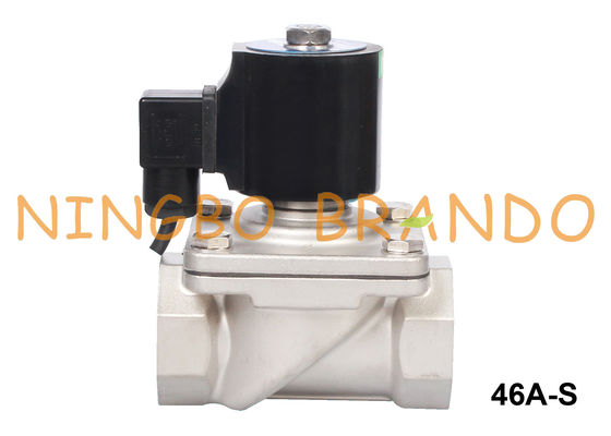 1 1/2'' Stainless Steel Solenoid Valve Underwater Waterproof IP68