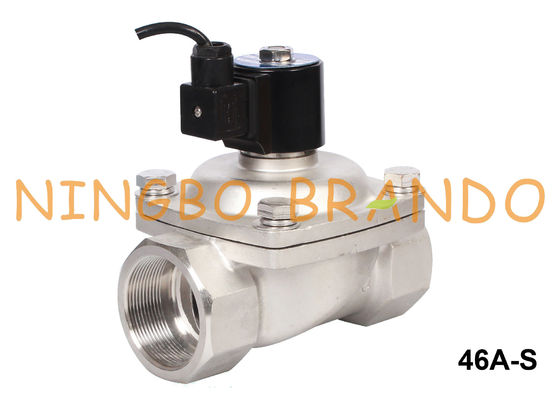 2'' Fountain Stainless Steel Solenoid Valve IP68 Waterproof 24V 220V