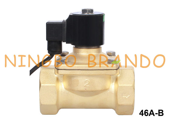 Musical Fountain Brass Solenoid Valve 2'' IP68 Underwater 24V 220V