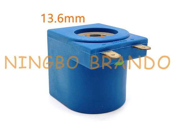 LPG CNG RGE90 Reducer 13.6mm Hole 2 Pins Solenoid Valve Coil