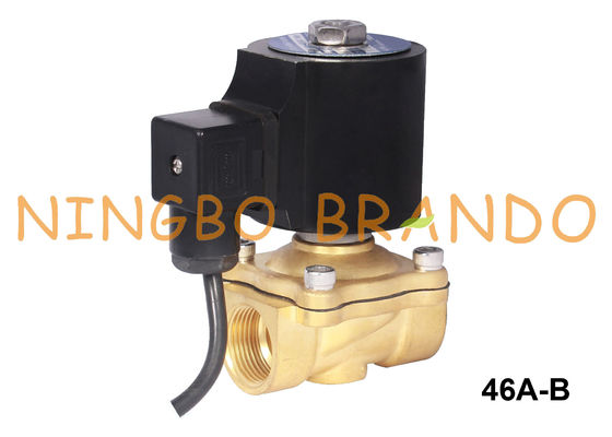 3/4'' Music Fountain Brass Solenoid Valve IP68 Waterproof 24VDC 220VAC