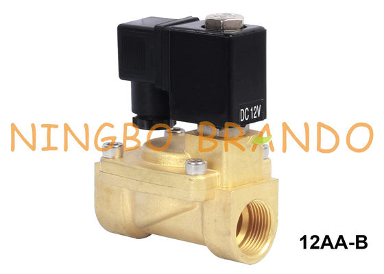 3/4'' Water Air Latching Brass Electric Solenoid Valve 6V 12V 24V DC