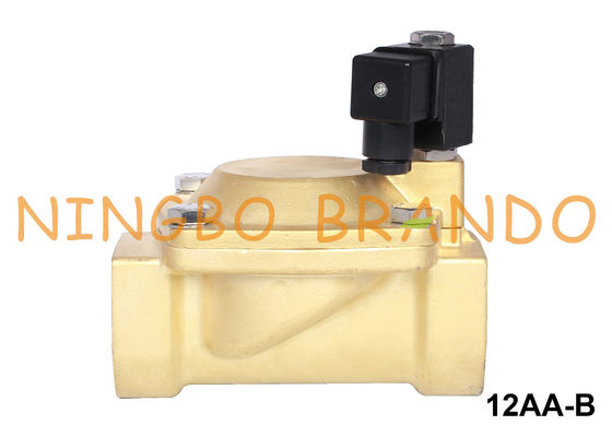 2'' Water Air Latching Brass Electric Solenoid Valve 6VDC 12VDC 24VDC