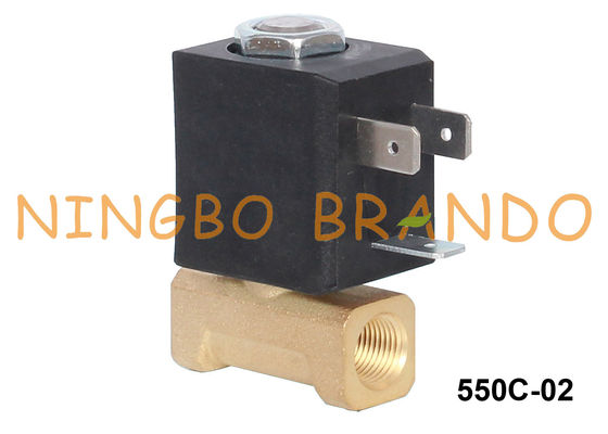 1/8'' FKM Seal Brass Solenoid Valve For Steam Iron 220V 230V 240V