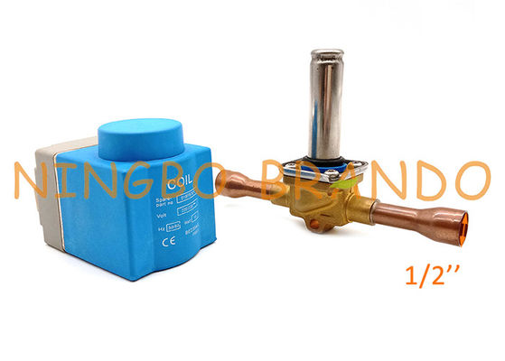 032F1217 EVR 10 NC 1/2'' 12mm Solder Refrigerant Solenoid Valve