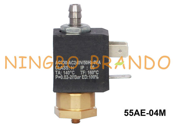 2/2 Way Brass Solenoid Valve For Espresso Coffee Maker 24V 110V 220V