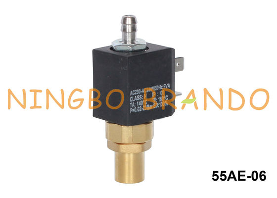 Espresso Coffee Machine Parts Brass Solenoid Valve 2 Way 220V 230V