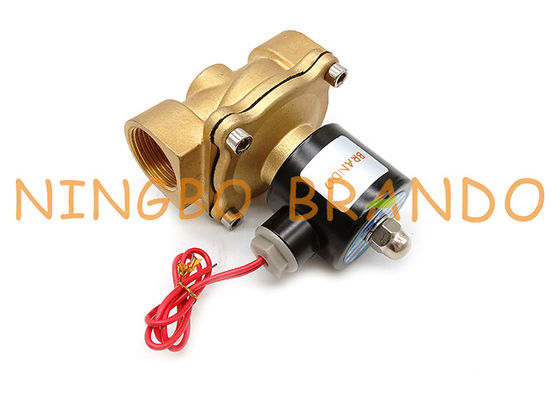 UW-25 2W250-25 1'' 2/2 Way Semi-Diaphragm Brass Solenoid Valve