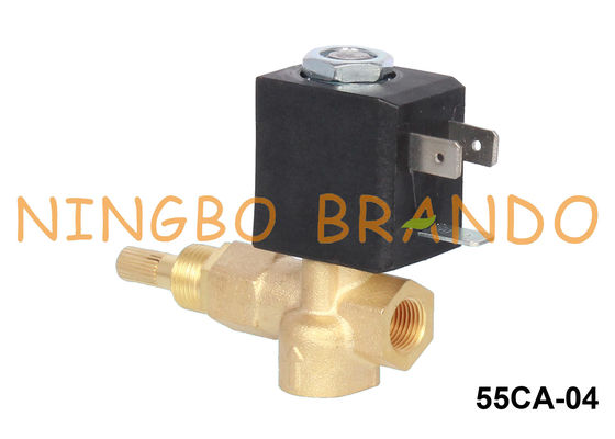 Manual Flow Adjustable Brass Solenoid Valve For Coalgas LPG Natural Gas