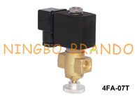 Coal Gas LPG Natural Gas Brass Solenoid Valve With Manual Override