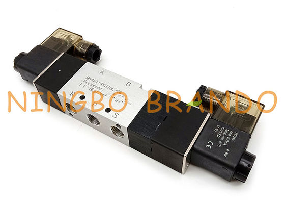 Airtac Type 4V330C-08 5/3 Way Closed Center Pneumatic Solenoid Valve