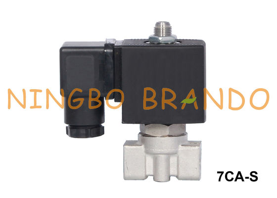 1/8'' 1/4'' 3-Way Solenoid Valve Stainless Steel 12V 24V DC 110V 220V AC