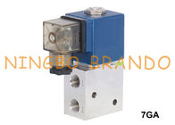 1/4'' 3-Way Direct Acting Stainless Steel Solenoid Valve Normally Closed